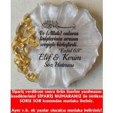 Eren Aksesuar Epoksi Magnet Söz Nişan Nikah Kına Düğün Hediyeliği Kuran Hatırası Sünnet Mevlüt Hediyesi