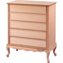 Mobilya Baba Saray Şifonyer Cilasız Ham Ahşap