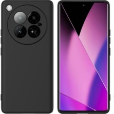 Infinix Zero 40 Uyumlu Silikon Kılıf - Kamera Korumalı Esnek Pastel Renk Kapak - Siyah
