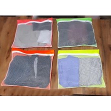 Ozcmax 4 Adet 4 Renk Bavul İçi Düzenleyici - Fermuarlı Valiz Organizeri