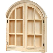 Mobilya Baba Çatalca Köy Dolabı Cilasız Ham Ahşap