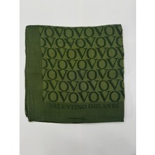 Valentino Orlandı Jakarlı Eşarp 27022025-ZÜMRÜT Yeşili