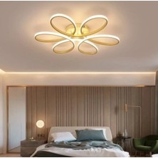 St Aydınlatma Luxor 60 cm 3 Renk,kumandalı Salon,Oturma Odası,Yatak Odası için Plafonyer Avize