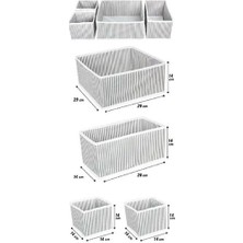 Ozcmax Çekmece Düzenleme Kutu Seti Organizer 4lü Set