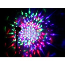 Ozcmax Renkli LED Döner Başlıklı Disko Ampulü