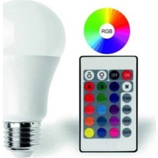 Rgb 9W Kumandalı LED Ampul Byr  [byrtek]