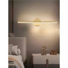 Retro Home Design Modern Kablosuz Tak Çalıştır Ledli Pilli Aplik Banyo Tablo Ayna Aydınlatma Eskitme Gold Pil Dahildir