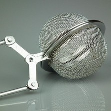 Ozcmax Pratik Paslanmaz Çelik Un Kakao Pudra Şekeri Eleği - Maşalı Bitki Çayı Demleme Süzgeci