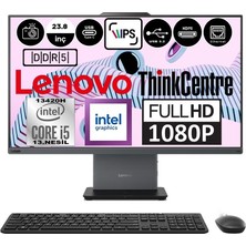 Lenovo Thinkcentre Neo 50A I5-13420H 8 GB 512 GB 23.8" Freedos 12SC000YTR K1 All In One Bilgisayar