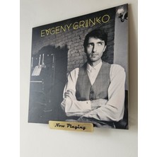 Now Playıng - Plaklık - Plak Rafı -Plak Standı - Plak Rafı - Plak Tutucu - Som Pirinç