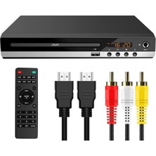 Steldalar Ana Sayfa DVD Oynatıcı 1080P DVD Video Oynatıcı Evd Öğrenci CD Oynatıcı VCD Göz Korumalı DVD Oynatıcı Kutu-Us Fişi (Yurt Dışından)