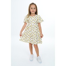 Toontoy Kız Çocuk Baskılı Tişört