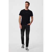Lee Cooper Jagger Erkek Slım Straıght Dar Kesim Normal Bel Düz Paça Jean Pantolon Gri