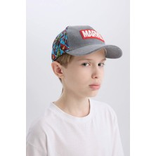 DeFacto Marvel Avengers Baskılı Cap Şapka Erkek Çocuk C0546A825SM