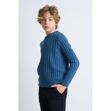 Alexander Gardi Desenli Uzun Kollu Triko Çocuk Kazak