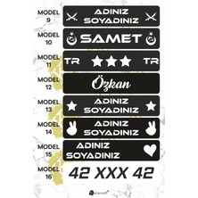 Karbonsoft Kişiye Özel Dekor Plaka, Araba Plaka, Isimli Plaka, Cam Önü Plakası, Aksesuar Plaka