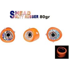 Fujin Salty Rubber Head 80GR Kafa 05 Orange  3D Eye