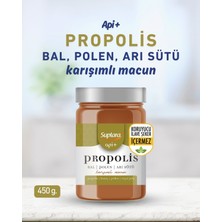 Suplara Api Plus Propolis, Bal, Polen, Arı Sütü Karışımlı Macun 450 gr