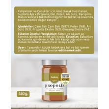 Suplara Api Plus Propolis, Bal, Polen, Arı Sütü Karışımlı Macun 450 gr