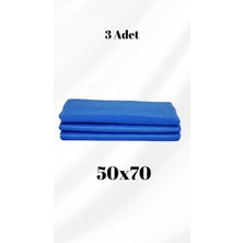 Dohome Mavi Mikrofiber 50X70 Baklava Desenli Kalın Cam Bezi