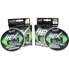 Fujin Hex Braid 8x 300MT Multicolor Pe Ip Misina