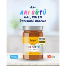 Suplara Api Plus Arı Sütü, Bal, Polen Karışımlı Macun Kids 450 gr