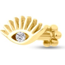 Safir Kuyumculuk Altın Göz Tragus Piercing