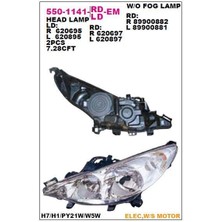 DEPO-550-1141R-LD-EM - On Far Sağ Peugeot 207 06-