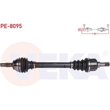 VEKA-PE-8095 - Komple Aks Sol On Peugeot 301 1.6 Hdı 100 Ps Euro 6 Uzunluk 657 mm 2018-