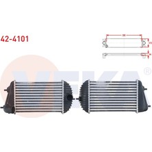 VEKA-42-4101 - Turbo Radyatoru (Intercooler) Suzukı Swıft Iv 1.3 Ddıs 2010-