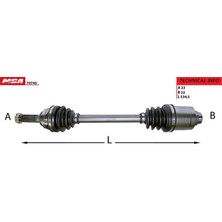 MGA-70745 - Aks Komple Sol-(Suzukı: Alto 91>00 )