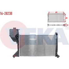 VEKA-16-2823B - Su Radyatoru Brazıng Mercedes Sprınter (W906) 308 Cdı (601) M-T Ac+/- 2013-