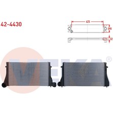 VEKA-42-4430 - Turbo Radyatoru (Intercooler) Seat Leon 1.9 Tdı 150 Hp 1999-2006