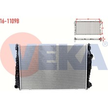 VEKA-16-1109B - Su Radyatoru Brazıng Alfa Romeo 159 (939) 1.9 Jtdm A-T/m-T Ac+/- 2006-2011