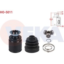 VEKA-HO-5011 - Aks Kafası Sol-Sag Ic 27×30X40 Uzunluk 120,5 Honda Cıvıc Vııı 1.6 - 1.8 M-T 2005-2012 / Cr-V Iv 2.0