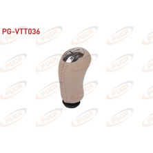 PUGA-PG-VTT036 - Vıtes Topuzu Derı Kaplamalı Dıkıslı Bej Clıo Iıı / Clıo Iv / Megane Iı / Megane Iıı / Fluence / Laguna Iı / Logan / Sandero / Lodgy