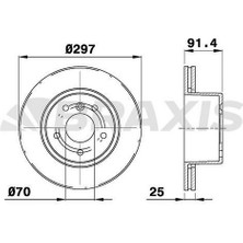 BRAXIS-AD0974 - On Fren Dıskı Dıscovery 2