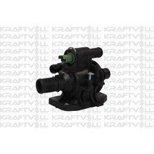 KRAFTVOLL-08100006 - Termostat Komple Musurlu 107 207 307 206 1007 Nemo Bıpper C1 C2 C3 C3 Iı C3 Plurıel C4 Xsara Iı DV4T