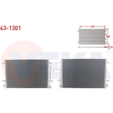 VEKA-43-1301 - Klıma Radyatoru Audı A4 (8ec,b7) 2.7 Tdı 2004-2008