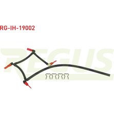 REGUS-RG-IH-19002 - Enjektor Gerı Donus Hortumu Ford Fıesta 1.4 Tdcı 2001-2008 / Fusıon 1.4 Tdcı 2002-2012 / Cıtroen C3