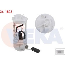 VEKA-34-1823 - Yakıt Depo Samandırası 3 Bar Kafa Olcusu 123,5MM Fıat Marea 1.6i 16V 1996-2007 / Brava 1.2 16V - 1.6 16V - 1.8 Gt 16V 1995-2002 / Bravo 1.2 16V - 1.6 16V - 1.8 16V 1995-2004