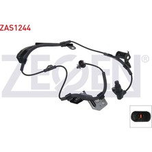 ZEGEN-ZAS1244 - Abs Sensoru On Sol Mıtsubıshı L200 (Kbt,kat) 2005-