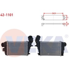 VEKA-42-1101 - Turbo Radyatoru (Intercooler) Alfa Romeo 147 1.9 Jtd 115 Hp 2001-2010