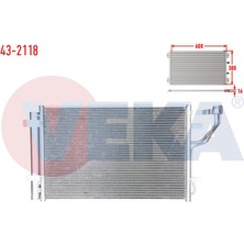 VEKA-43-2118 - Klıma Radyatoru Hyundaı I30 (Fd) 1.4i A-T/m-T 2007-2011
