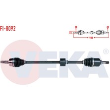 VEKA-FI-8092 - Komple Aks Sag On Fıat Stılo (192) 1.6 16V M-T Uzunluk 938MM 2001-2010