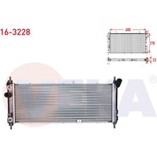 VEKA-16-3228 - Su Radyatoru Mekanık Opel Corsa B 1.2i 16V A-T 1993-2000