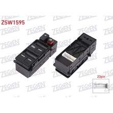 ZEGEN-ZSW1595 - Cam Anahtarı 23 Pın Honda Accord Vıı 2003-2008