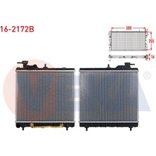 VEKA-16-2172B - Su Radyatoru Brazıng Hyundaı Atos (Mx) 1.0i A-T 1998-2005