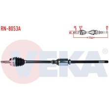 VEKA-RN-8053A - Komple Aks Sag On Renault Master Iı (Fd) 2.5 Dcı Abslı 51 Dıs Uzunluk 1144MM 1998-2010
