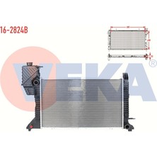 VEKA-16-2824B - Su Radyatoru Brazıng Mercedes Sprınter (W901) 208 Cdı M-T Ac+/- 1995-2000